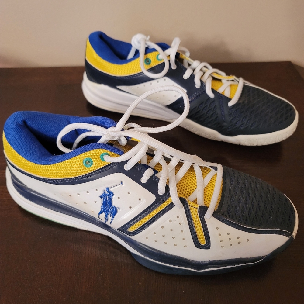 Mens Polo US Open New Balance Sneakers sz 8 1/2